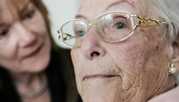 elder glasses old lady women smiling
